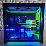 Custom Water Loop | Lian Li | Alphacool | Ryzen 9 9950x3D | AMD Gaming PC | RX 7900XTX | 32GB DDR5 - Sudsterr Technology