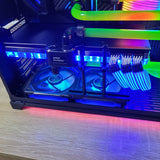 Custom Water Loop | Lian Li | Alphacool | Ryzen 9 9950x3D | AMD Gaming PC | RX 7900XTX | 32GB DDR5 - Sudsterr Technology