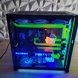 Custom Water Loop | Lian Li | Alphacool | Ryzen 9 9950x3D | AMD Gaming PC | RX 7900XTX | 32GB DDR5 - Sudsterr Technology