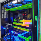 Custom Water Loop | Lian Li | Alphacool | Ryzen 9 9950x3D | AMD Gaming PC | RX 7900XTX | 32GB DDR5 - Sudsterr Technology