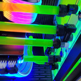 Custom Water Loop | Lian Li | Alphacool | Ryzen 9 9950x3D | AMD Gaming PC | RX 7900XTX | 32GB DDR5 - Sudsterr Technology