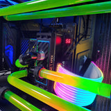 Custom Water Loop | Lian Li | Alphacool | Ryzen 9 9950x3D | AMD Gaming PC | RX 7900XTX | 32GB DDR5 - Sudsterr Technology