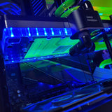Custom Water Loop | Lian Li | Alphacool | Ryzen 9 9950x3D | AMD Gaming PC | RX 7900XTX | 32GB DDR5 - Sudsterr Technology