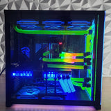 Custom Water Loop | Lian Li | Alphacool | Ryzen 9 9950x3D | AMD Gaming PC | RX 7900XTX | 32GB DDR5 - Sudsterr Technology