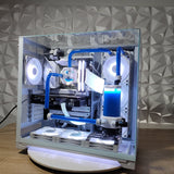 Custom Water Loop | Lian Li Vision | Intel Gaming PC | i5 14600KF | RTX 4060 | 32GB DDR5 - Sudsterr Technology