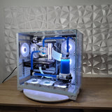 Custom Water Loop | Lian Li Vision | Intel Gaming PC | i5 14600KF | RTX 4060 | 32GB DDR5 - Sudsterr Technology
