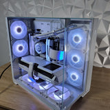 High end White gaming PC | Lian Li Vision | AMD PC | Cooler Master | Ryzen 7 7800x3D | RX 9070XT | 32GB DDR5 - Sudsterr Technology