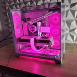 High end White gaming PC | Lian Li Vision | AMD PC | Cooler Master | Ryzen 7 7800x3D | RX 9070XT | 32GB DDR5 - Sudsterr Technology