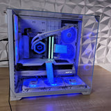 High end White gaming PC | Lian Li Vision | AMD PC | Cooler Master | Ryzen 7 7800x3D | RX 9070XT | 32GB DDR5 - Sudsterr Technology