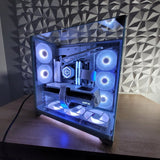High end White gaming PC | Lian Li Vision | AMD PC | Cooler Master | Ryzen 7 7800x3D | RX 9070XT | 32GB DDR5 - Sudsterr Technology