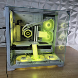 High end White gaming PC | Lian Li Vision | AMD PC | Cooler Master | Ryzen 7 7800x3D | RX 9070XT | 32GB DDR5 - Sudsterr Technology