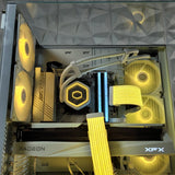 High end White gaming PC | Lian Li Vision | AMD PC | Cooler Master | Ryzen 7 7800x3D | RX 9070XT | 32GB DDR5 - Sudsterr Technology