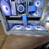High end White gaming PC | Lian Li Vision | AMD PC | Cooler Master | Ryzen 7 7800x3D | RX 9070XT | 32GB DDR5 - Sudsterr Technology