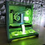 High end White gaming PC | Lian Li Vision | AMD PC | Cooler Master | Ryzen 7 7800x3D | RX 9070XT | 32GB DDR5 - Sudsterr Technology