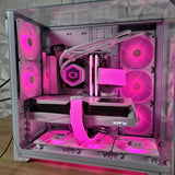 High end White gaming PC | Lian Li Vision | AMD PC | Cooler Master | Ryzen 7 7800x3D | RX 9070XT | 32GB DDR5 - Sudsterr Technology