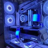 High end White gaming PC | Lian Li Vision | AMD PC | Cooler Master | Ryzen 7 7800x3D | RX 9070XT | 32GB DDR5 - Sudsterr Technology