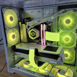 High end White gaming PC | Lian Li Vision | AMD PC | Cooler Master | Ryzen 7 7800x3D | RX 9070XT | 32GB DDR5 - Sudsterr Technology