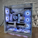 High end White gaming PC | Lian Li Vision | AMD PC | Cooler Master | Ryzen 7 7800x3D | RX 9070XT | 32GB DDR5 - Sudsterr Technology