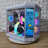 Intel Gaming PC | i9 14900KF | RTX 5080 | 32GB DDR5 | Hyte Y70 Touch White - Sudsterr Technology