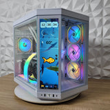 Intel Gaming PC | i9 14900KF | RTX 5080 | 32GB DDR5 | Hyte Y70 Touch White - Sudsterr Technology
