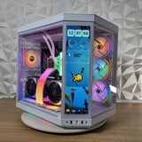 Intel Gaming PC | i9 14900KF | RTX 5080 | 32GB DDR5 | Hyte Y70 Touch White - Sudsterr Technology