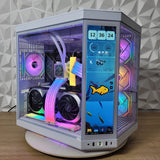 Intel Gaming PC | i9 14900KF | RTX 5080 | 32GB DDR5 | Hyte Y70 Touch White - Sudsterr Technology