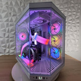 Ryzen 5 7600x White Gaming PC | Hyte Y70 White | RTX 4070 12GB | 32GB DDR5 | 1TB SSD - Sudsterr Technology