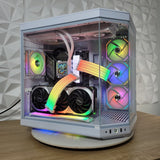 Ryzen 5 7600x White Gaming PC | Hyte Y70 White | RTX 4070 12GB | 32GB DDR5 | 1TB SSD - Sudsterr Technology
