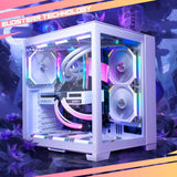 Sudsterr Lian Li mini Snow White Intel Gaming PC - Sudsterr Technology