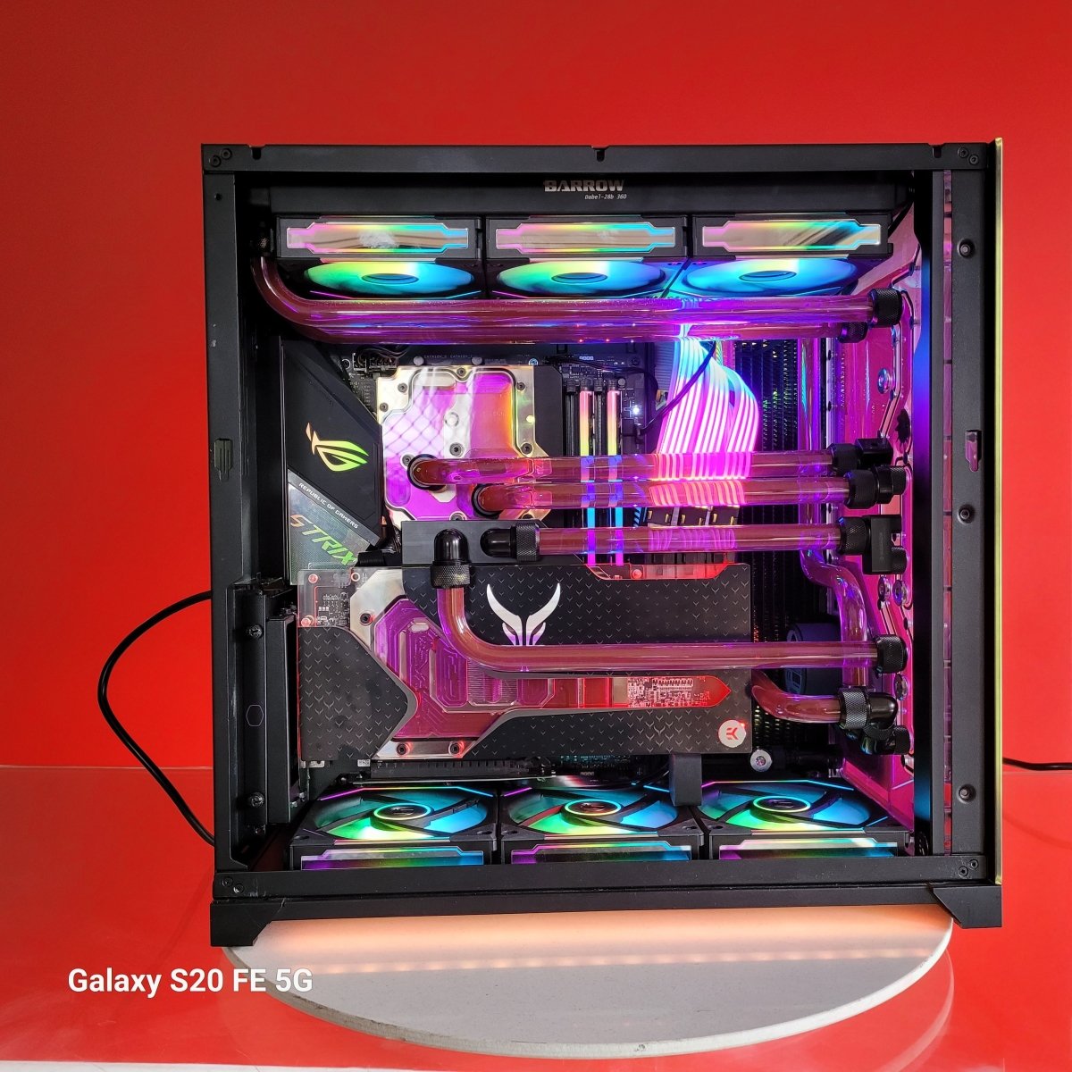 Lian Li O11 Dynamic Full custom Loop with the RX 7900XTX Liquid devil ...