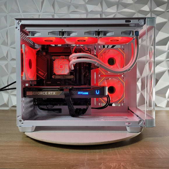 Budget Intel White gaming PC | Aerocool P300C| Intel PC | Thermalright | Core i5 | RTX 5070 | 32GB DDR5 - Sudsterr Technology