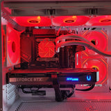Budget Intel White gaming PC | Aerocool P300C| Intel PC | Thermalright | Core i5 | RTX 5070 | 32GB DDR5 - Sudsterr Technology