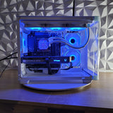 Budget Intel White gaming PC | Aerocool P300C| Intel PC | Thermalright | Core i5 | RTX 5070 | 32GB DDR5 - Sudsterr Technology
