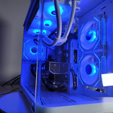 Budget Intel White gaming PC | Aerocool P300C| Intel PC | Thermalright | Core i5 | RTX 5070 | 32GB DDR5 - Sudsterr Technology