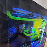 Custom Water Loop | Lian Li | Alphacool | Ryzen 9 9950x3D | AMD Gaming PC | RX 7900XTX | 32GB DDR5 - Sudsterr Technology