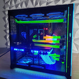 Custom Water Loop | Lian Li | Alphacool | Ryzen 9 9950x3D | AMD Gaming PC | RX 7900XTX | 32GB DDR5 - Sudsterr Technology