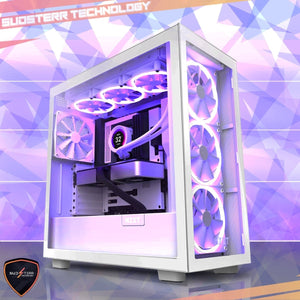 Sudsterr H7 Elite White Intel 13th Gen Gaming PC Sudsterr Technology