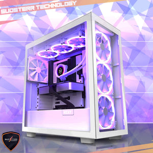 Sudsterr H7 Elite White RTX 4070Ti Gaming PC Sudsterr Technology