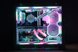 Sudsterr Lian Li mini Snow White AMD Gaming PC Sudsterr Technology